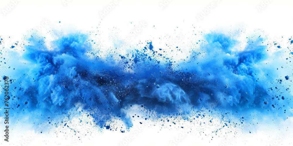 a blue splash painting on black background, blue powder dust paint blue explosion explode burst isolated splatter abstract. blue smoke or fog particles explosive special effect a blue splash painting on black background, blue powder dust paint blue explosion explode burst isolated splatter abstract. blue smoke or fog particles explosive special effect