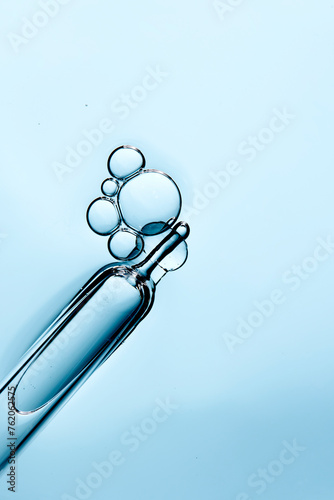 Wallpaper Mural A close-up photo of water droplets that can be used in science, medicine, ingredients, and beauty designs. Torontodigital.ca