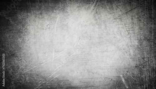scratched grunge dark white texture background; vignette photo; copy space concept photo