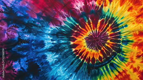 Tie dye pattern, texture. Abstract colorful background.