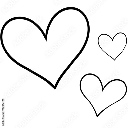 set of hearts