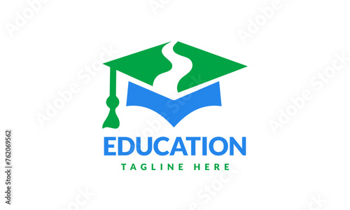 Academy Success Education Path Logo Design Vector Icon Symbol Illustrations. A multifunctional logo that can be used in many education business companies and services. It is ready to print.