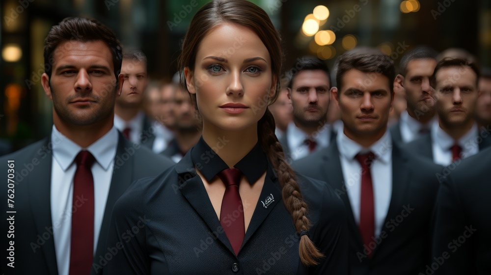Group of People in Suits and Ties Group of People in Suits and Ties