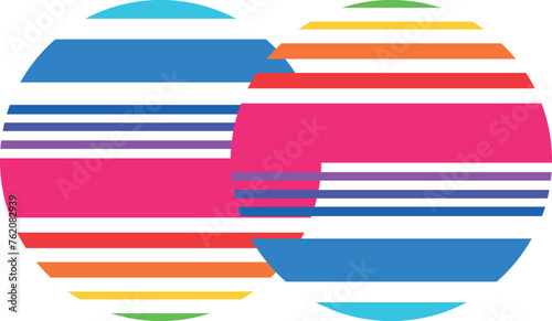 colored lines abstraction, rainbow stripes, LGBT colors on a transparent background, colored pencils and paints, ribbon style