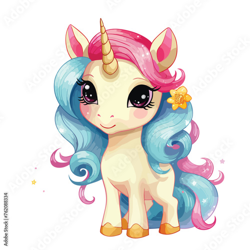 Baby Unicorn Clipart