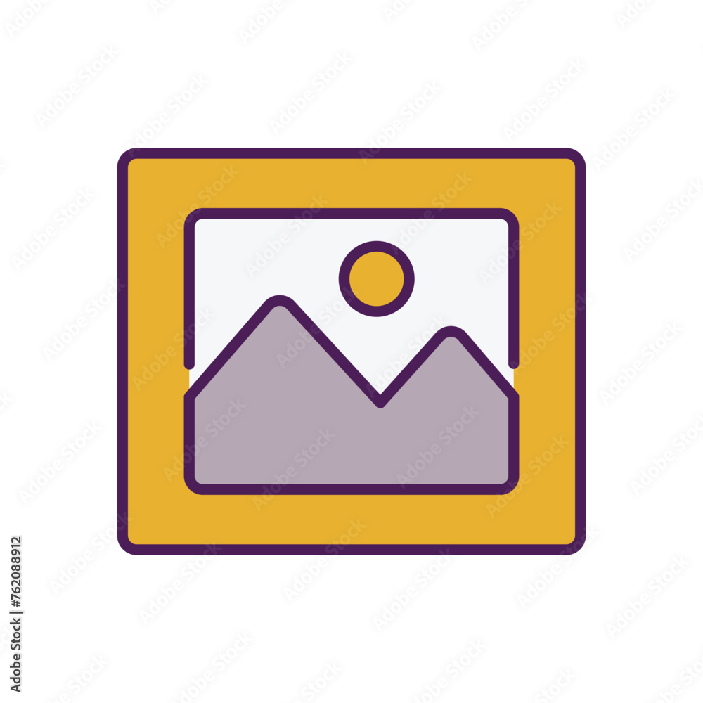 Picture icon editable stock vector stock Picture icon editable stock vector stock