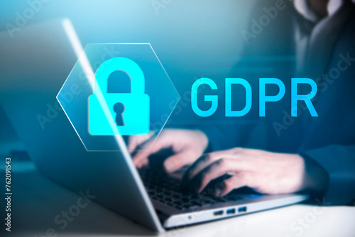 GDPR. Data Protection Regulation IT technologist