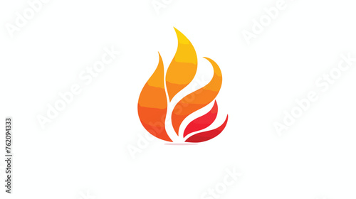 Fire flame nature logo and symbols icons template 