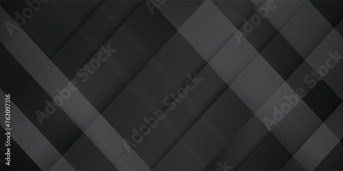 Glowing gray black abstract background paper and layer elements vector for presentation. Suitable for businesses, companies, institutions, seminars and talks