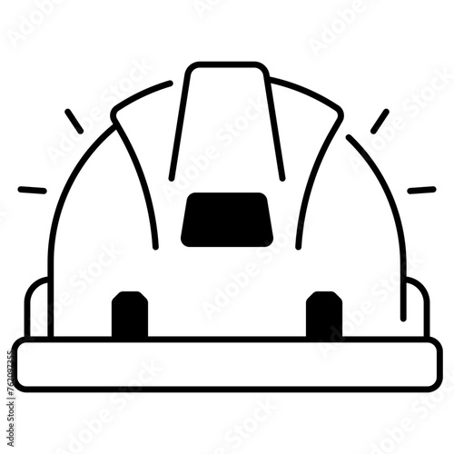 Security Helmet Icon