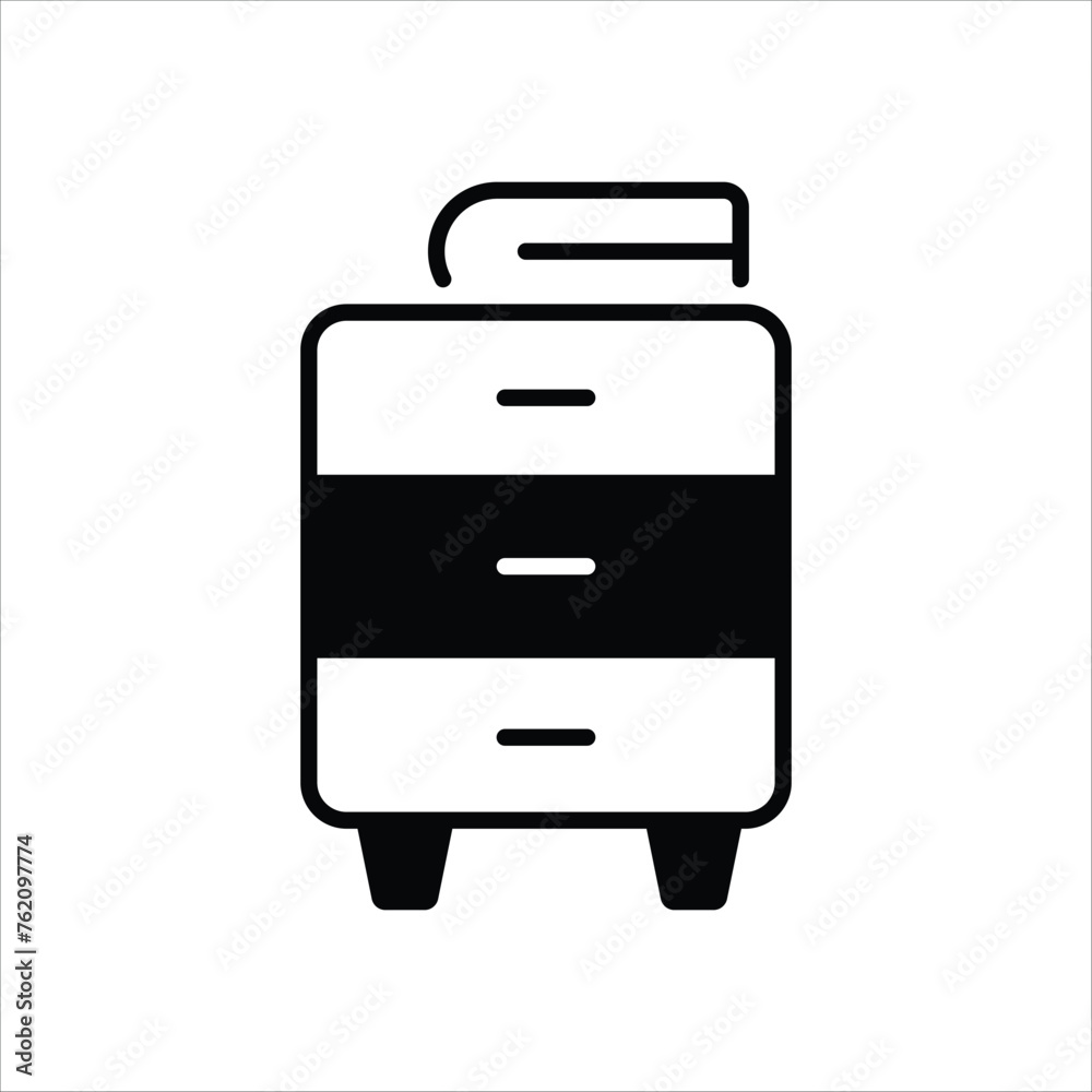 Drawers icon editable stock vector stock Drawers icon editable stock vector stock