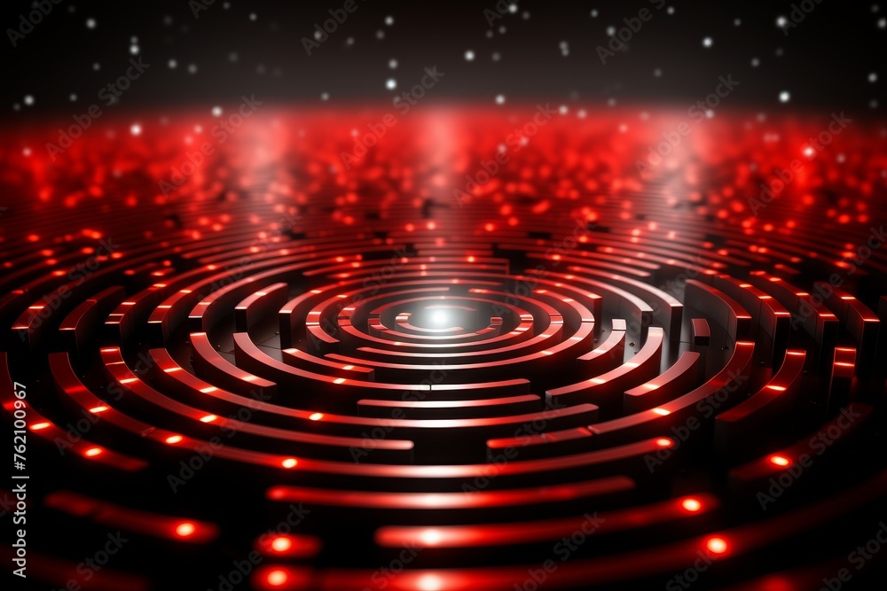 Abstract red grid tunnel or wormhole, futuristic 3d portal. Cosmic funnel-shaped spiral technology Abstract red grid tunnel or wormhole, futuristic 3d portal. Cosmic funnel-shaped spiral technology