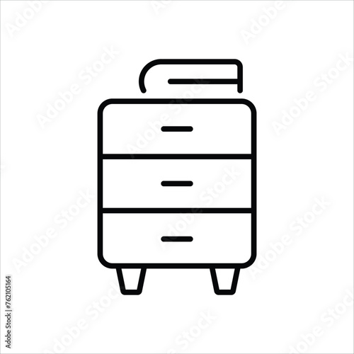 Drawers icon editable stock vector stock