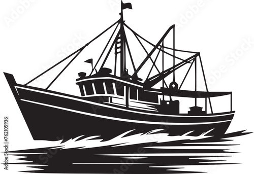 Boat Silhouettes EPS Sea Boat Vector Cool Boat Clipart 