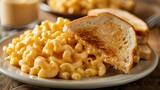 Capture the nostalgia of childhood favorites like macaroni and cheese and PB&J sandwiches