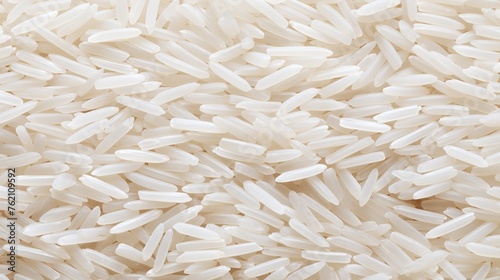 close up of the best quality clean white rice