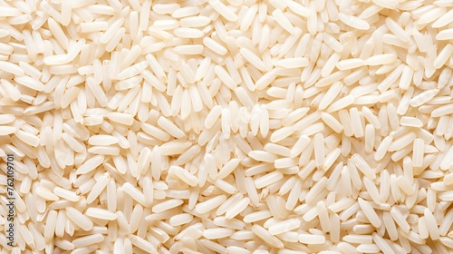 close up of the best quality clean white rice