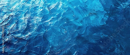 Serene Aquamarine Ripples - The Essence of Purity Generative AI