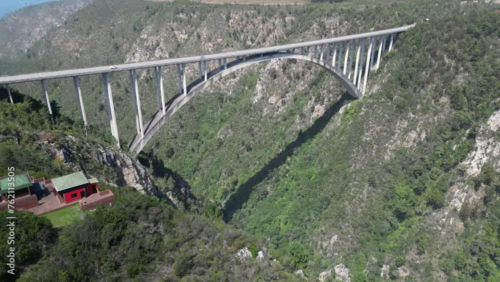 The Bloukrans bridge in the eastern cape, south africa The Bloukrans bridge in the eastern cape, south africa