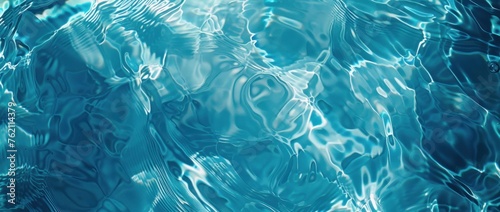 Serene Aquamarine Ripples - The Essence of Purity Generative AI