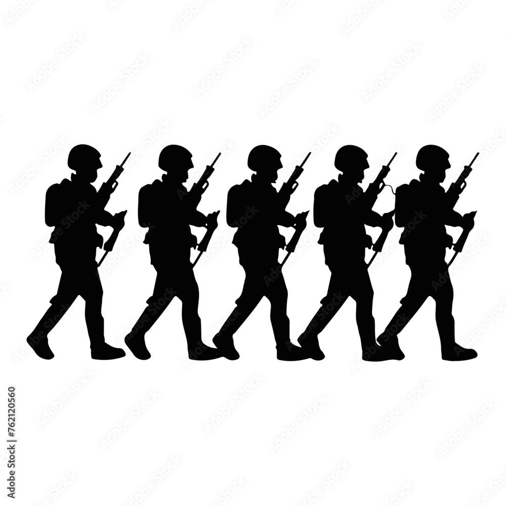 silhouettes_of_soldiers_marching_on_an_isolated_ 