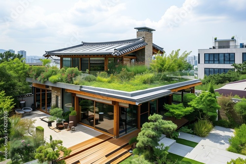 South Korean aesthetics with the tranquility of suburban life. © Naseem