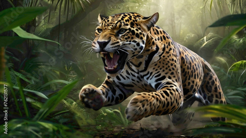 jaguar in jungle