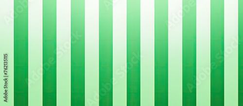 The design features a gradient in the middle of a green and white striped background, creating a visually appealing pattern with parallel lines in shades of aqua, azure, and electric blue