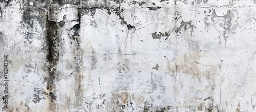 Aged white concrete wall texture with grungy patterns
