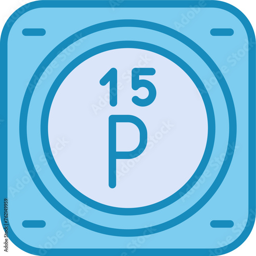 Phosphorus Vector Icon
