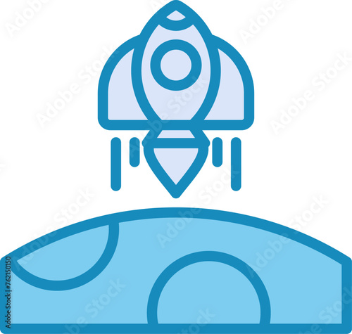 Rocket Vector Icon