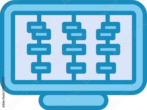 Timeline Vector Icon