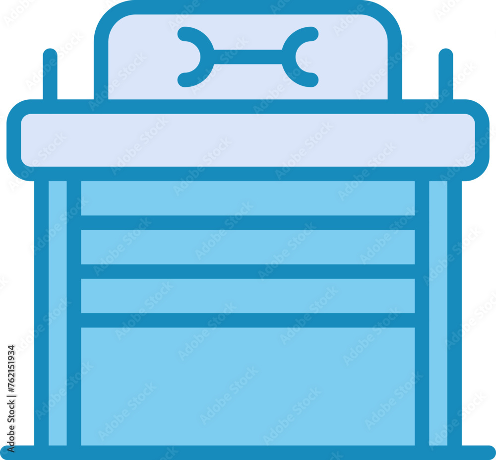 Repair Shop Vector Icon Repair Shop Vector Icon