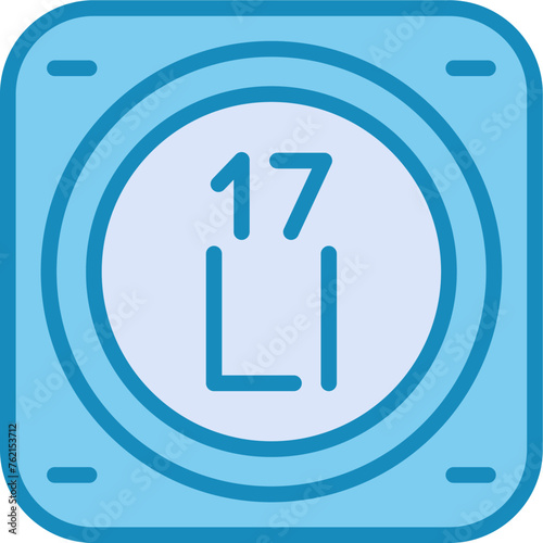 Chlorine Vector Icon