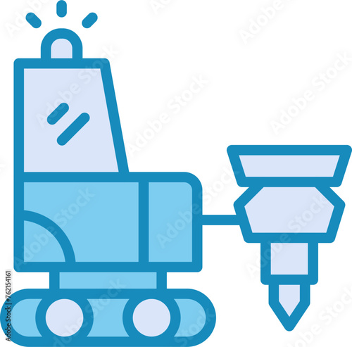 Drilling Machine Vector Icon