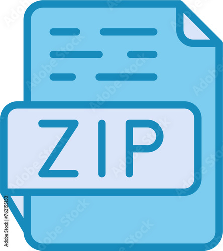 ZIP Vector Icon
