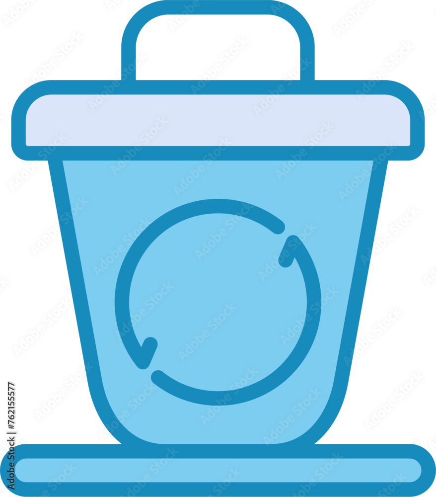 Recycling bin Vector Icon Recycling bin Vector Icon