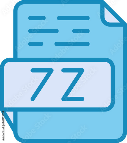 7Z Vector Icon