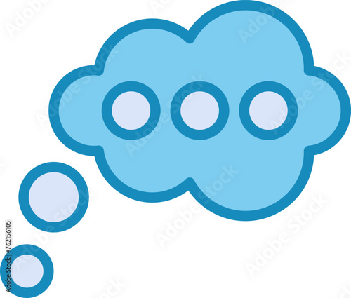 Thinking Vector Icon