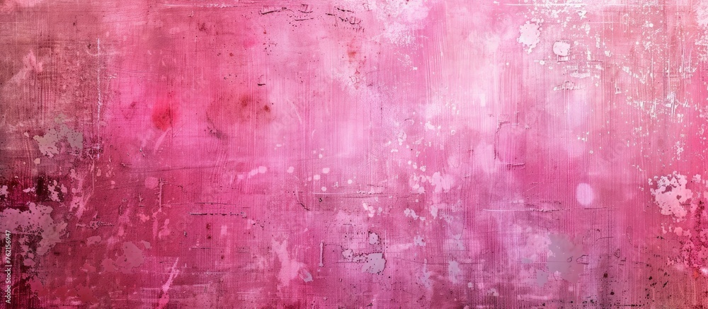 Fototapeta premium Pink grunge background with vintage abstract texture.
