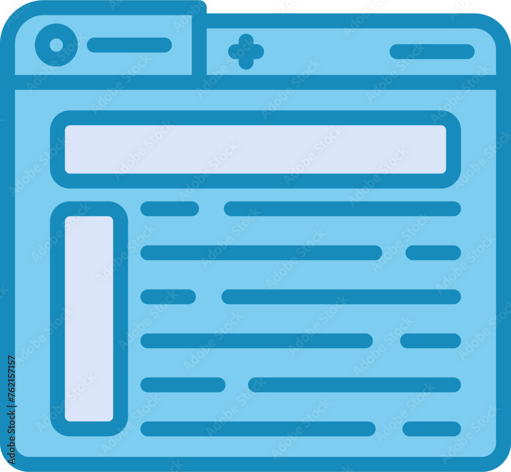 Layout Vector Icon Layout Vector Icon