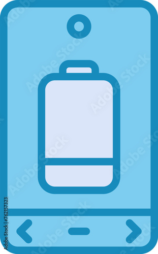Battery Low Vector Icon