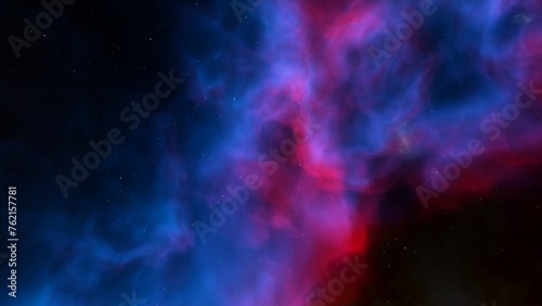 Night sky - Universe filled with stars, nebula and galaxy 