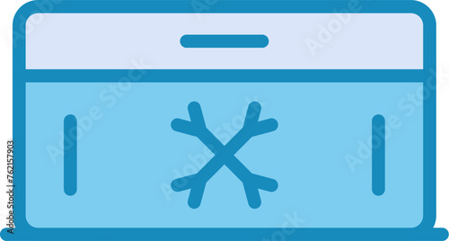 Freezer Vector Icon