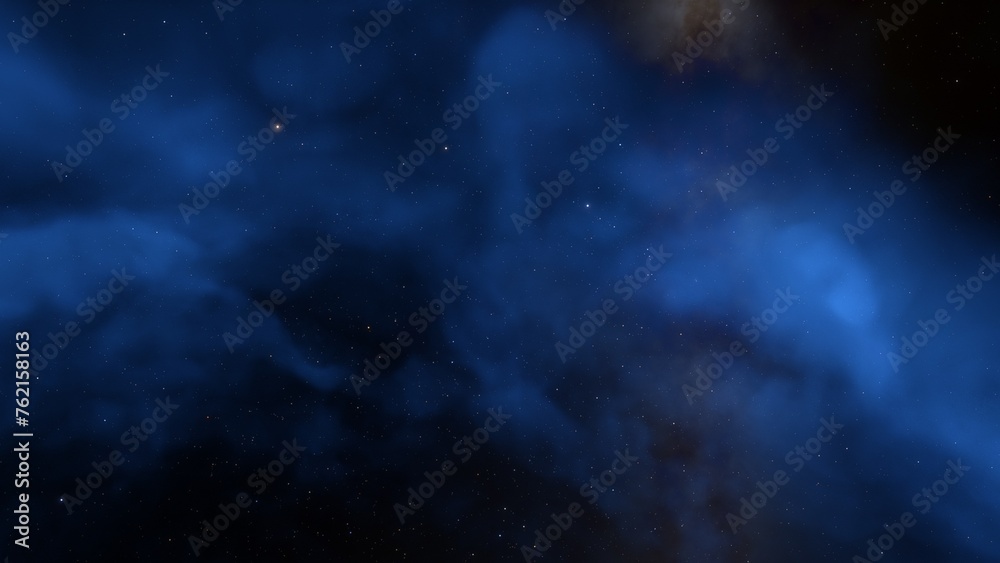 Fototapeta premium nebula gas cloud in deep outer space 