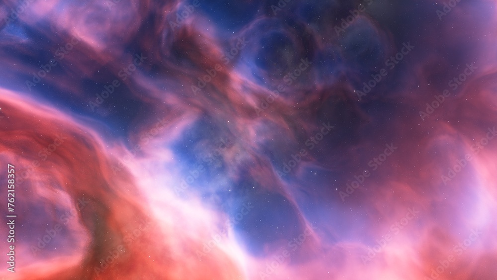 Cosmic background with a blue purple nebula and stars
Cosmic background with a blue purple nebula and stars