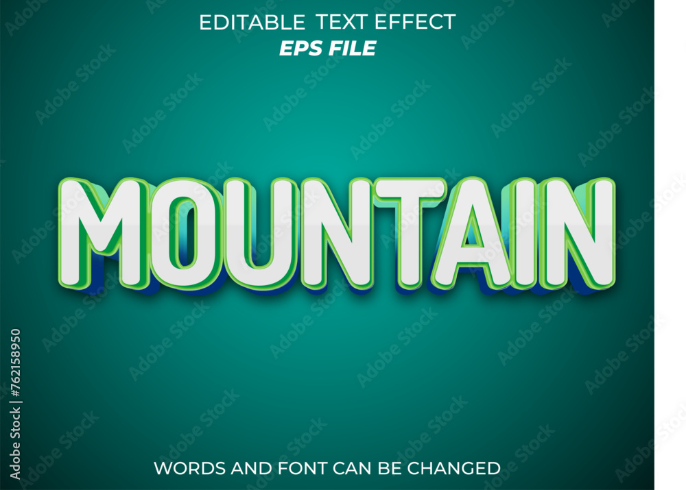 mountain text effect 3d text 3d alphabet art business calligraphy concept creative design mountain text effect 3d text 3d alphabet art business calligraphy concept creative design