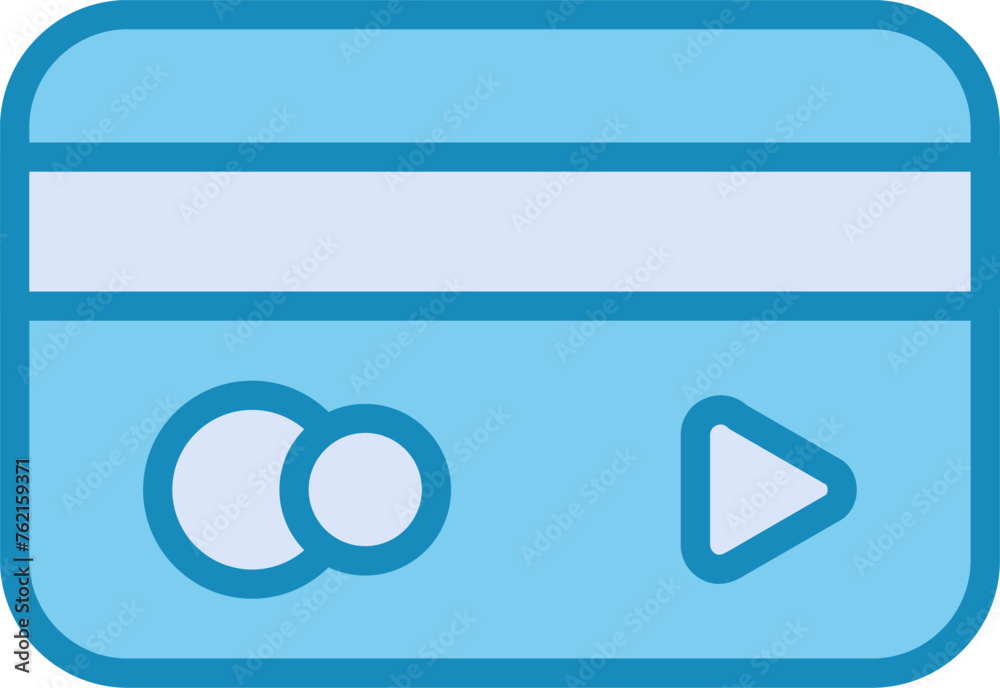 Credit card Vector Icon Credit card Vector Icon