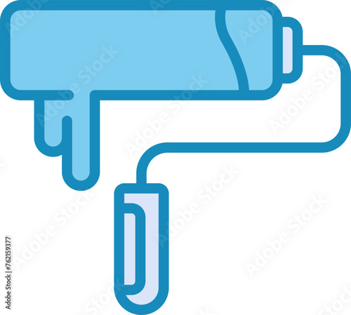 Paint Roller Vector Icon