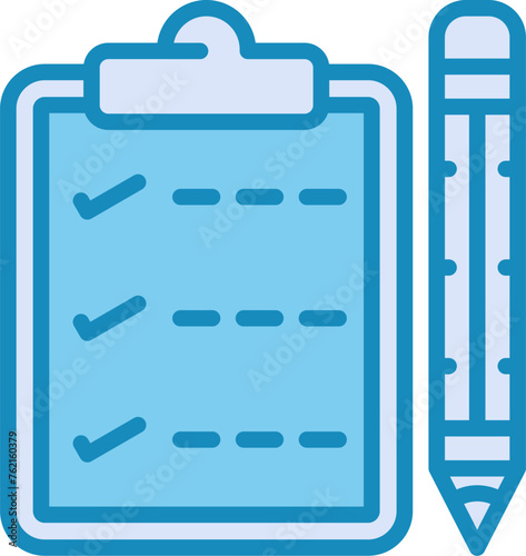 Writing pad Vector Icon